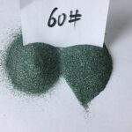 What is the thermal conductivity of green sic GC corundum?