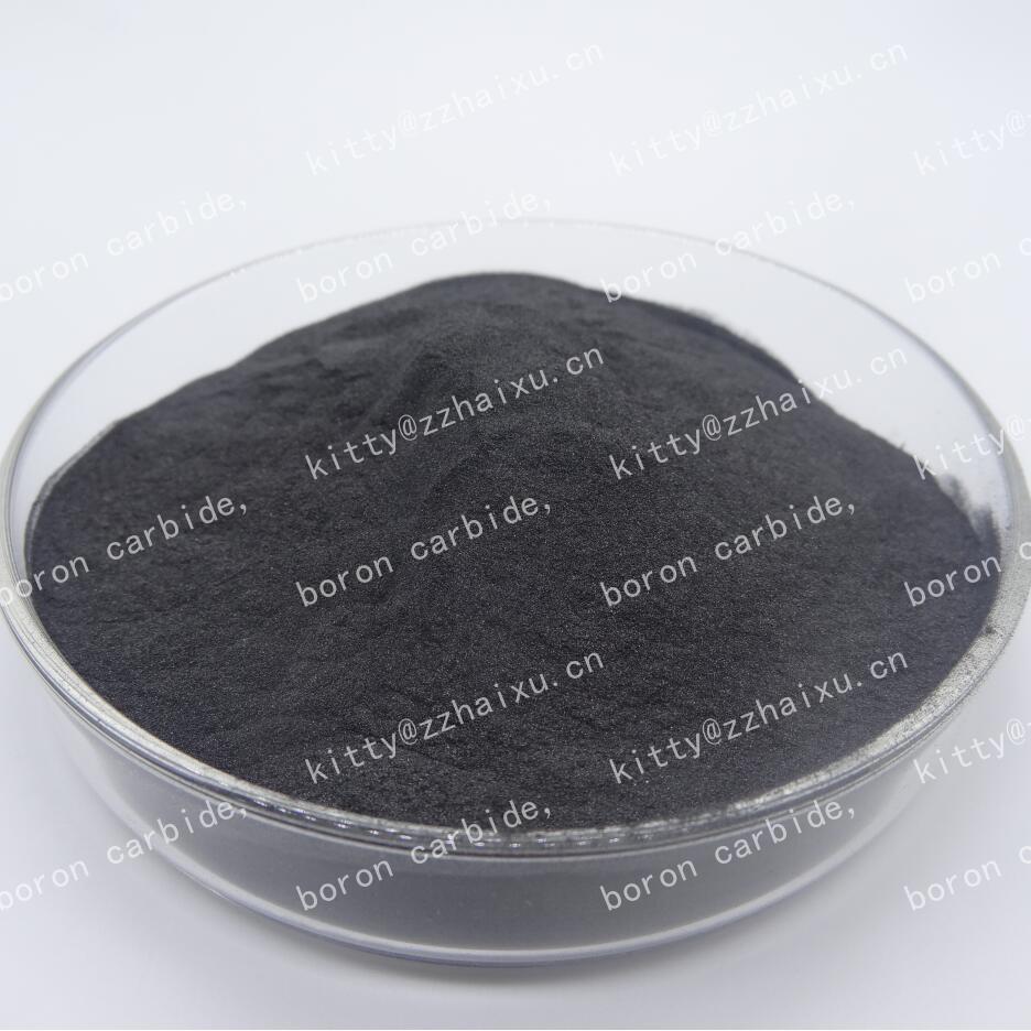 Black diamond or black diamond powder is boron carbide?